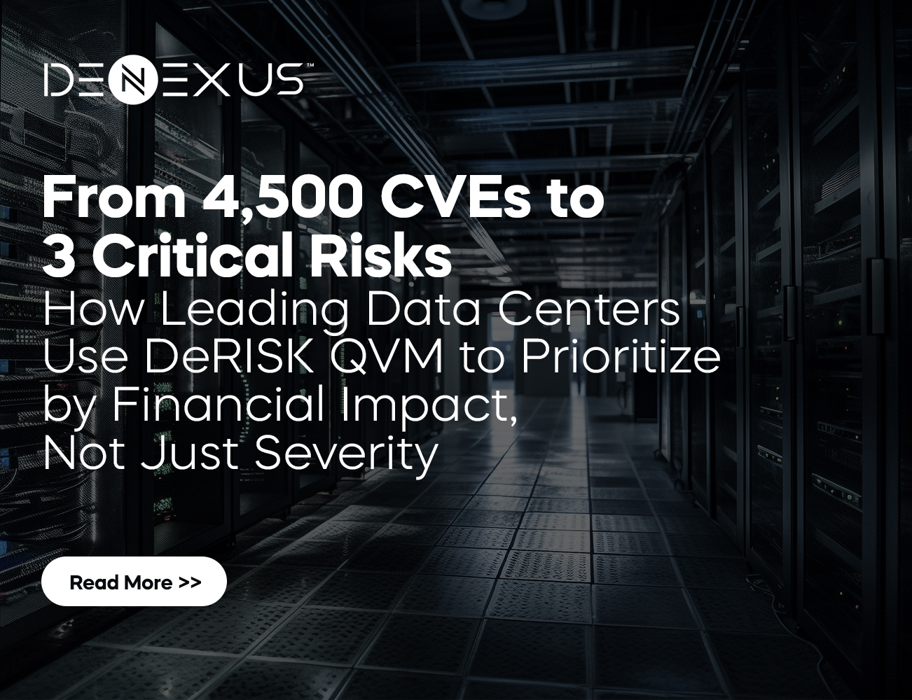 DeRISK QVM: Risk-Based OT Vulnerability Management For Data Centers