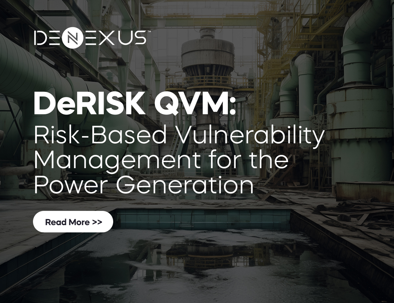 DeRISK QVM: Risk-Based Vulnerability Management for Power Generation