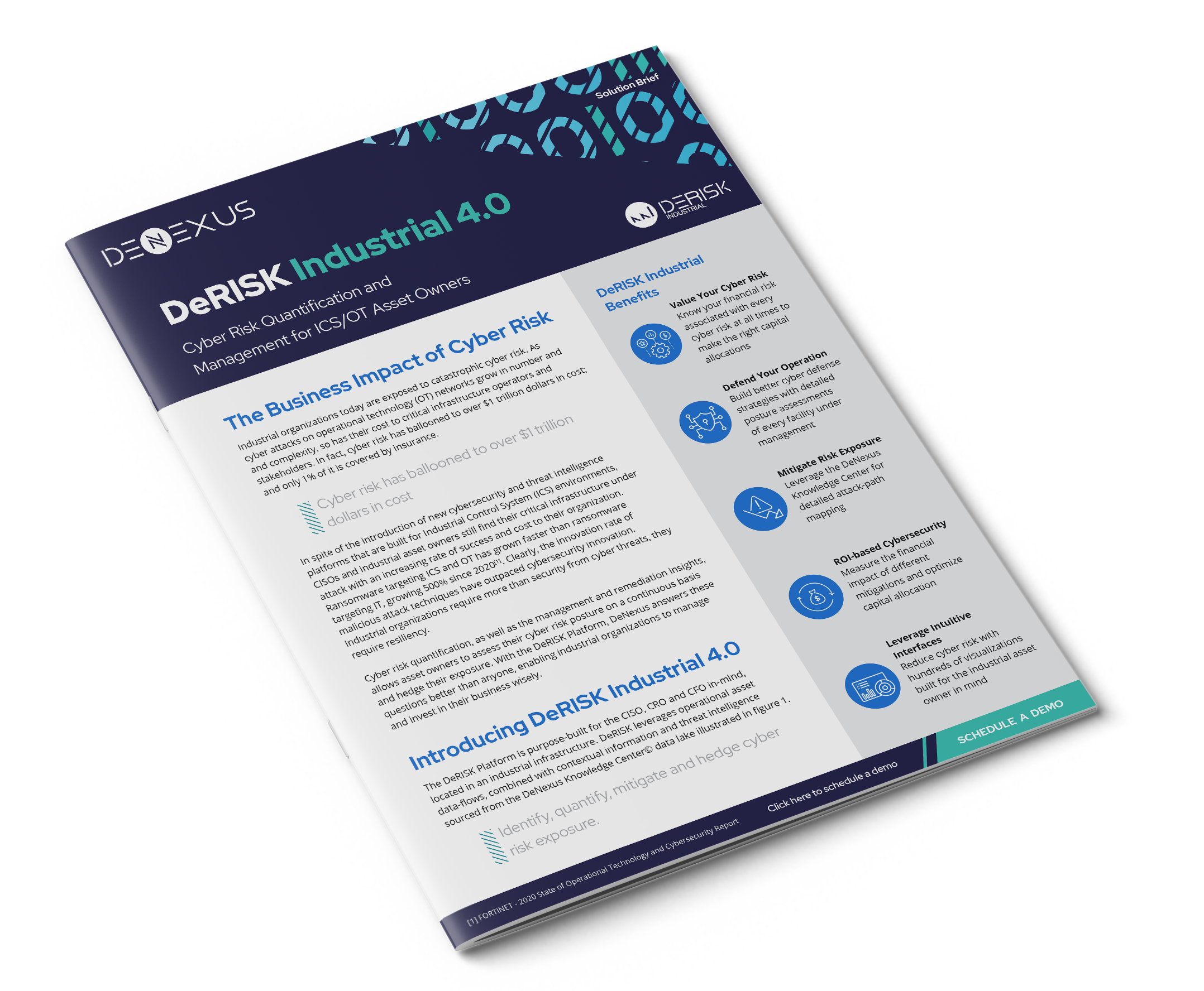 The Use of Security Frameworks in DeRISK 4.0